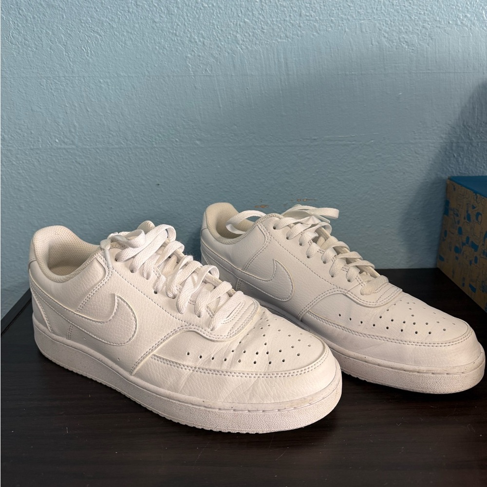 Men’s Nike Court Vision White Sz 9.5